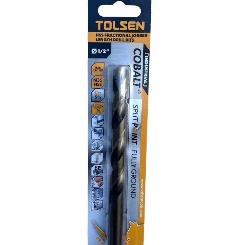 BROCA HSS COBALTO 5% TOLSEN 12